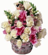 корзинка с цветами - Открытки цветы для Одноклассников
