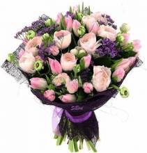 Тюльпаны - Открытки цветы для Одноклассников
