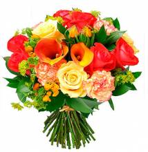 Красивый букет цветов - Открытки цветы для Одноклассников