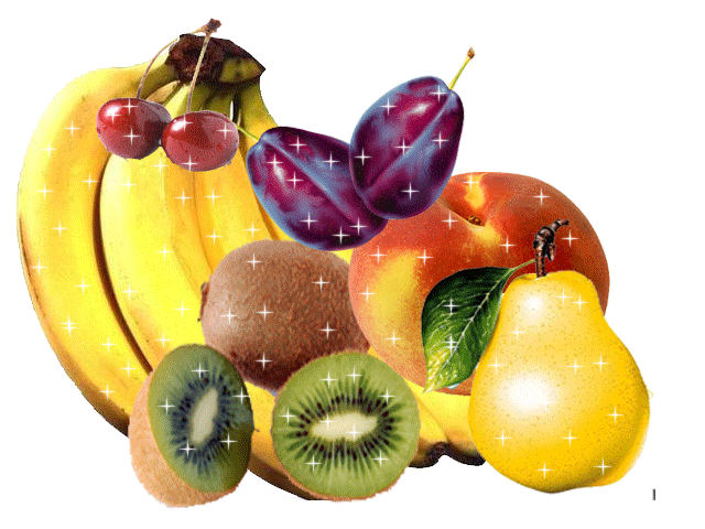 поздравительная открытка фрукты