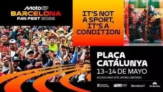 Barcelona calienta el GP de Catalunya con una fan fest en el centro de la ciudad