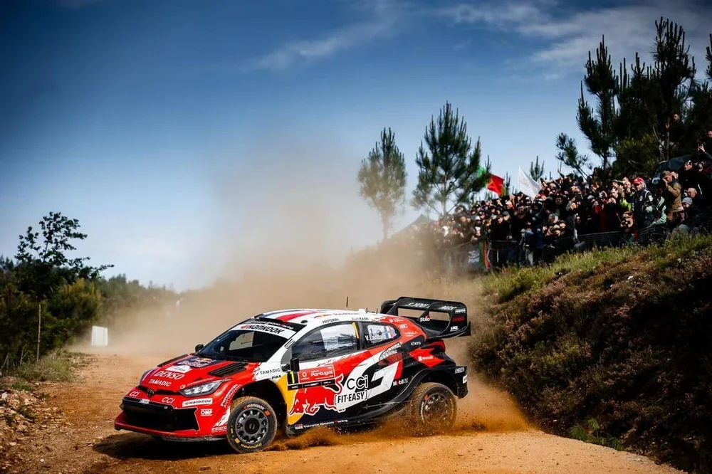 Sébastien Ogier en el Rally de Portugal